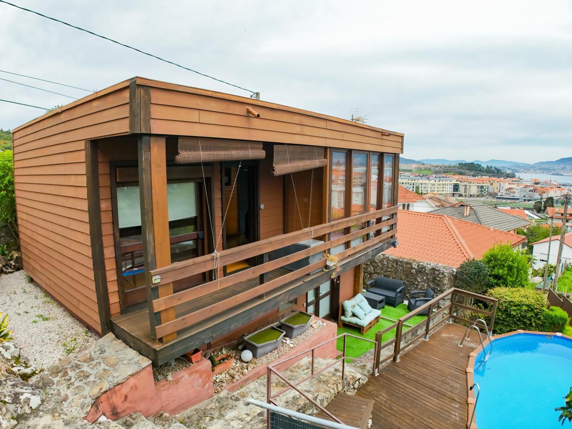 Cabana Vila Do Mar Baiona Ngoại thất bức ảnh